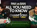 Pak vs Ban Champions Trophy 2025: All you need to know, check Live streaming, head-to-head, stats, pitch report, squad