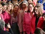 Trump presidential address: Why were female Democratic lawmakers wearing pink?