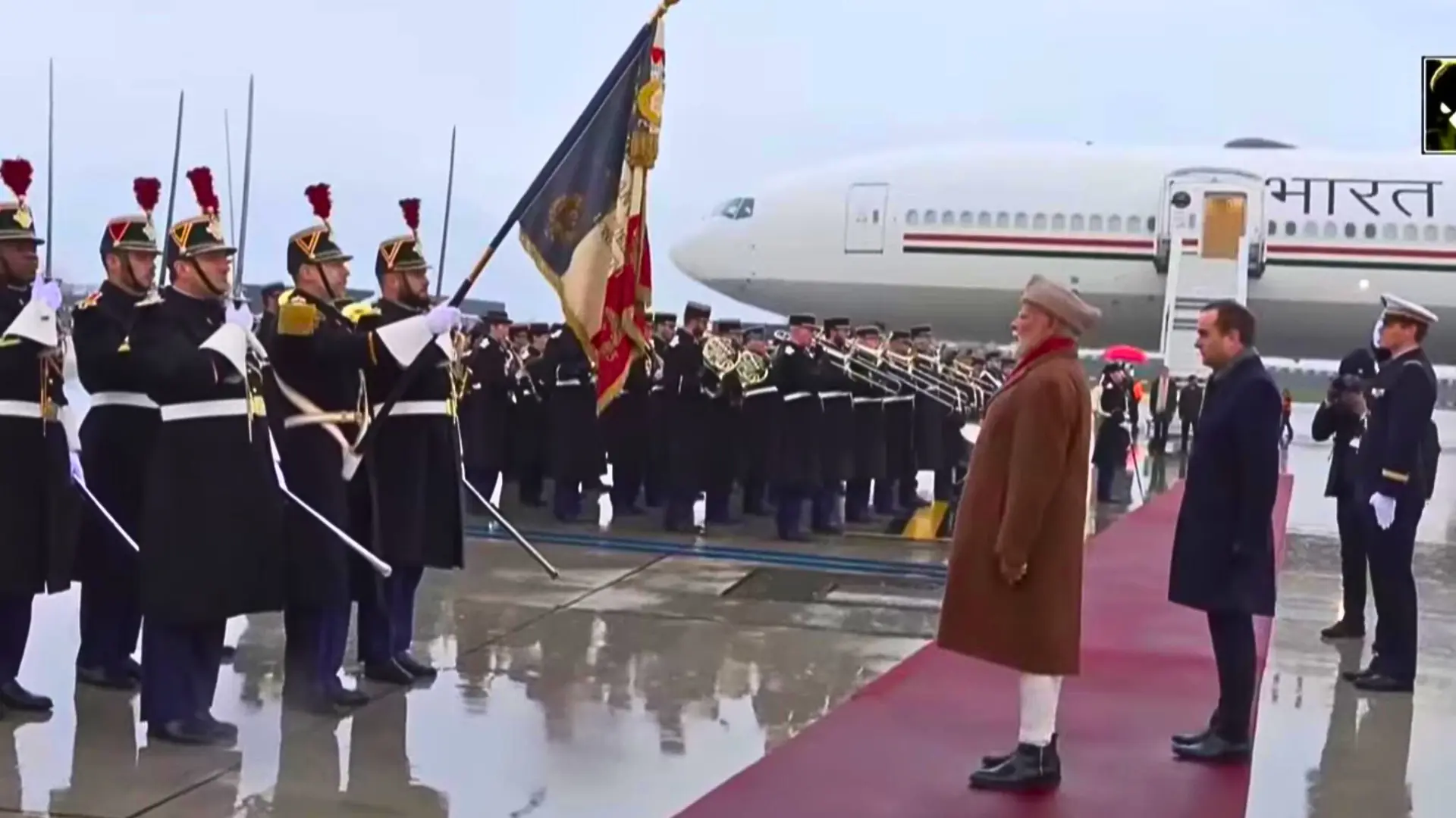 Modi in Paris: French band performs India’s National Anthem to honour PM’s visit | Watch