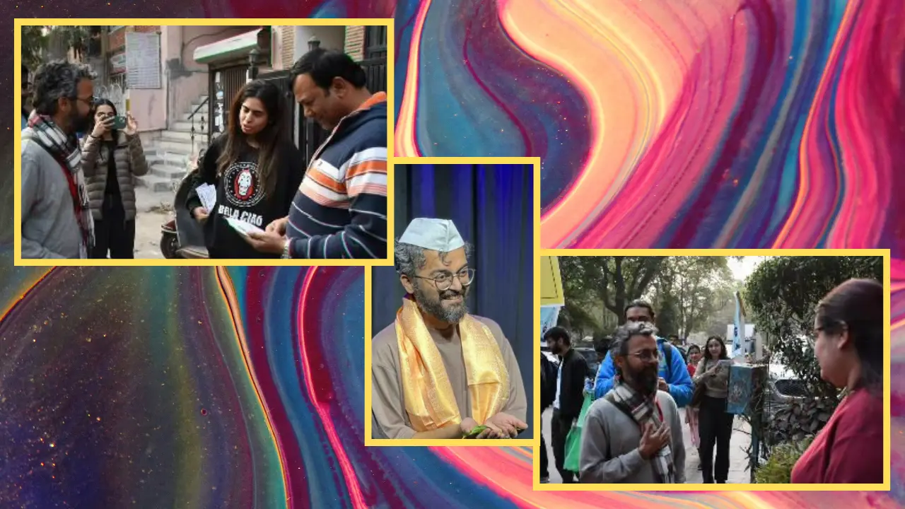 'Not a Hindu or Muslim, your leader will be a nerd': YouTuber turned politician's catchy campaign song for Delhi election