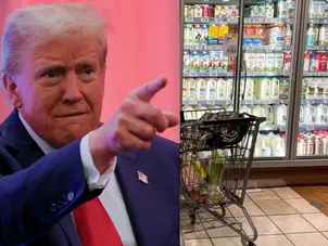 US consumer inflation rises unexpectedly, Trump points finger at Biden