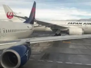 In another aviation scare, Delta and Japan Airlines planes collide at Seattle airport- WATCH