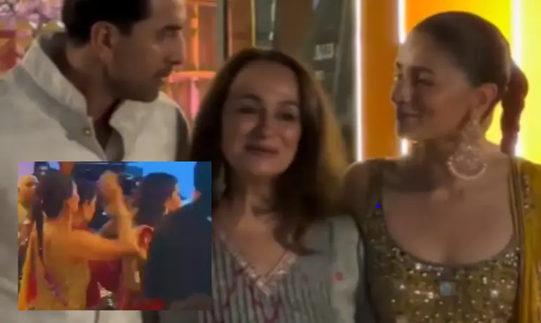 Kapoors on the dance floor! Ranbir, Kareena and Alia groove at Aadar Jain’s pre-wedding bash