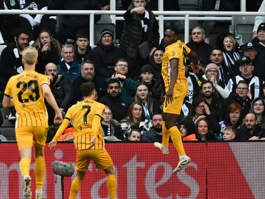 FA Cup: Welbeck sinks Newcastle as Brighton reach quarterfinals