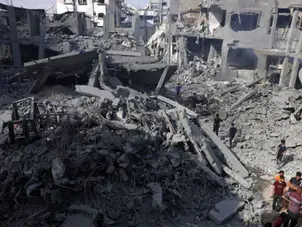 Gaza rescuers report 80 deaths after Israeli strikes amid hostage release talks