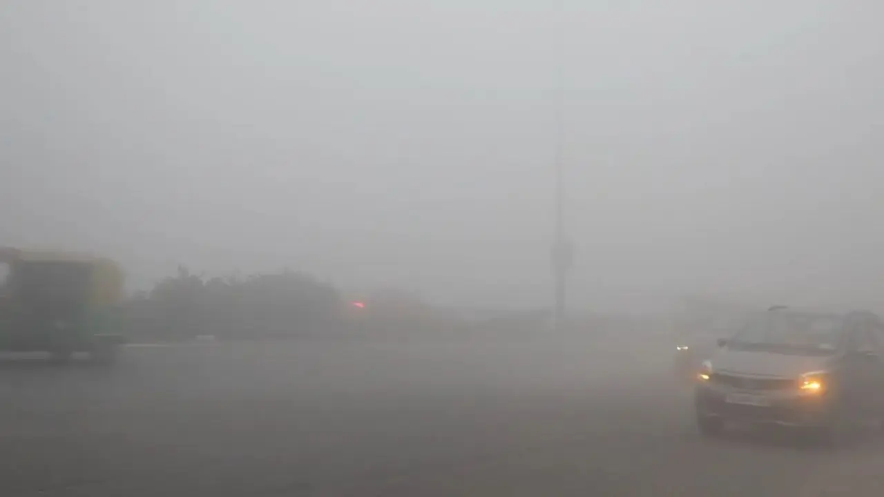 India weather: Dense fog, zero visibility trouble commuters in Delhi-NCR; IMD issues ‘orange’ alert | Watch