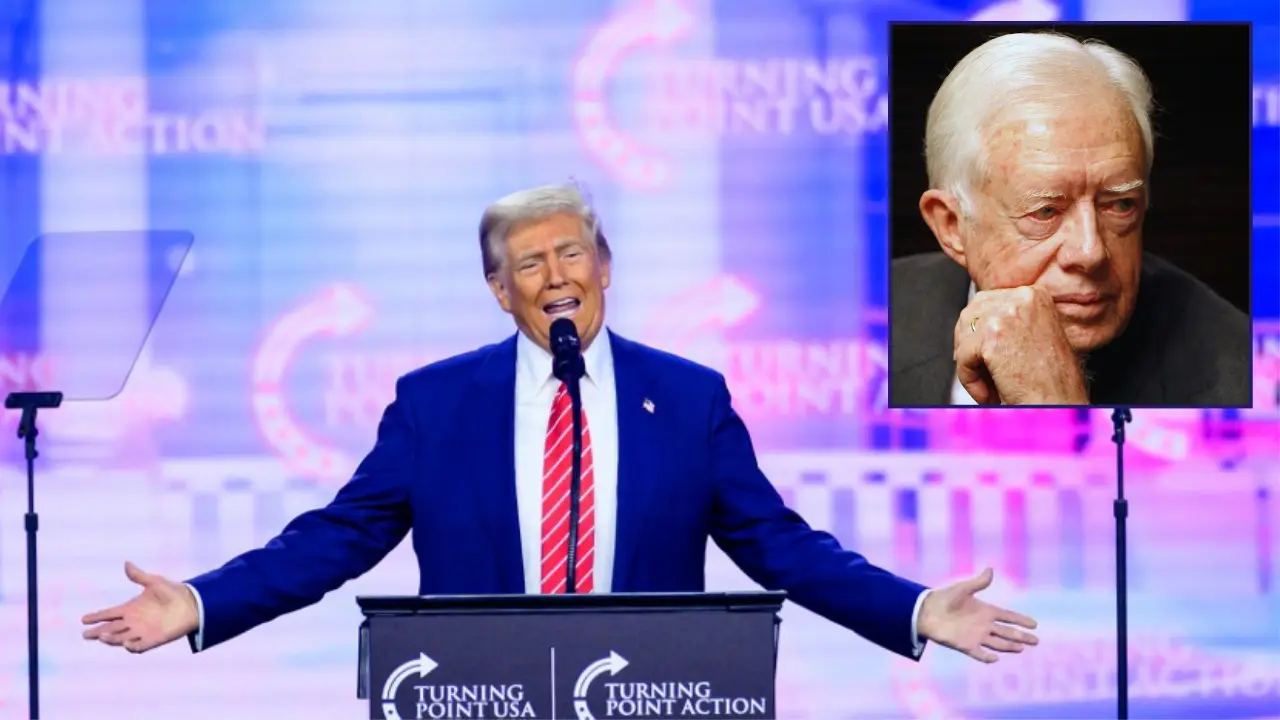 Mourning for Jimmy Carter or Democrat conspiracy? Trump slams Biden for half-mast flags