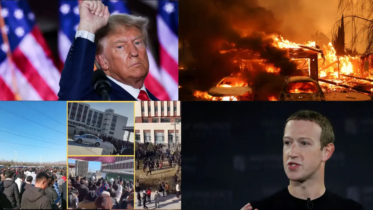 Top 10 world news: Trump slams hush money trial after avoiding jail time; LA wildfires updates, and more