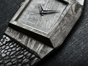 'Made from a million-year-old meteorite': 7 facts about the world’s rarest luxury watch, carved from a space rock
