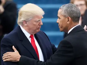 'Mop the floor with this piece of s**t': Obama aides say former president should run against Trump for next term