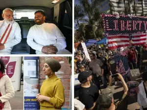 Morning news brief: PM Modi visits sacred city of Anuradhapura; Tens of thousands march in US against Trump 'devastation' and more