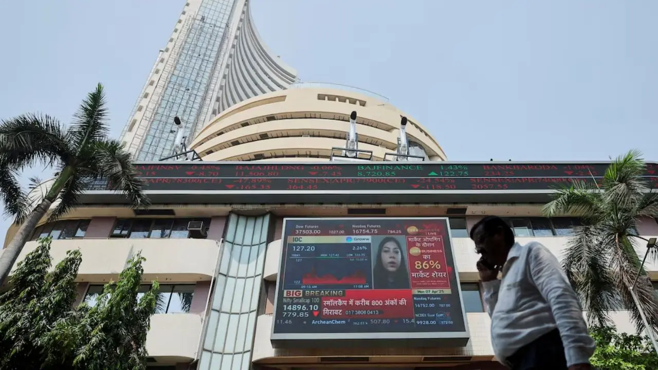 Sensex, Nifty bleed while Pakistan suspends trading amid Trump’s trade war