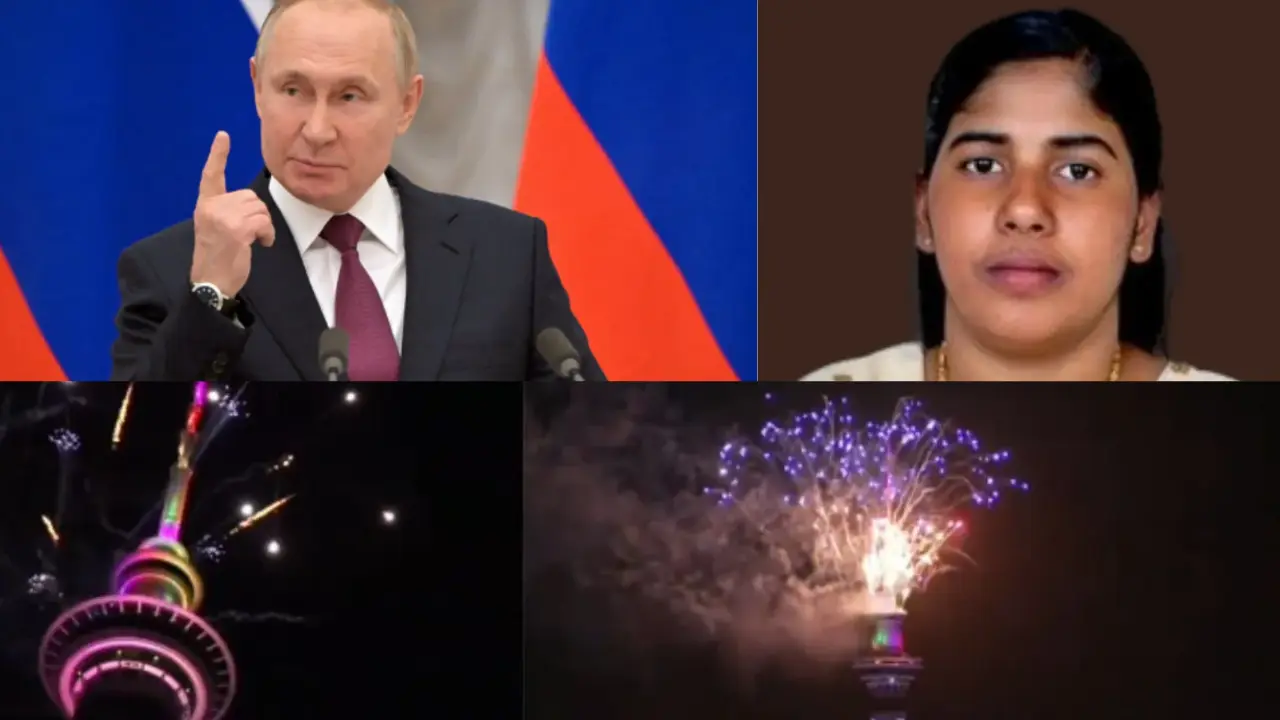 Top 10 world news: Russia's Putin marks 25 years in power; world celebrates to welcome 2025, and more
