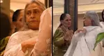 Jaya Bachchan shoves an elderly fan's hand at Manoj Kumar's prayer meet. Was it fair?