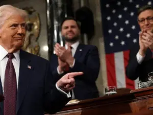 Trump speech: JD Vance laments US president's lengthy Congress speech in hot mic moment | WATCH