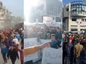 VIDEO: It's Palestinians vs Hamas in Gaza as people protest against militant group: 'Where is press', 'We want peace'