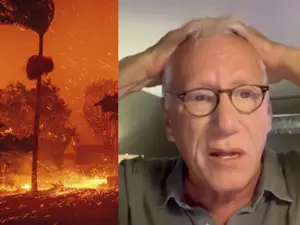 Los Angeles Wildfires: James Woods breaks down in tears on live TV on losing home
