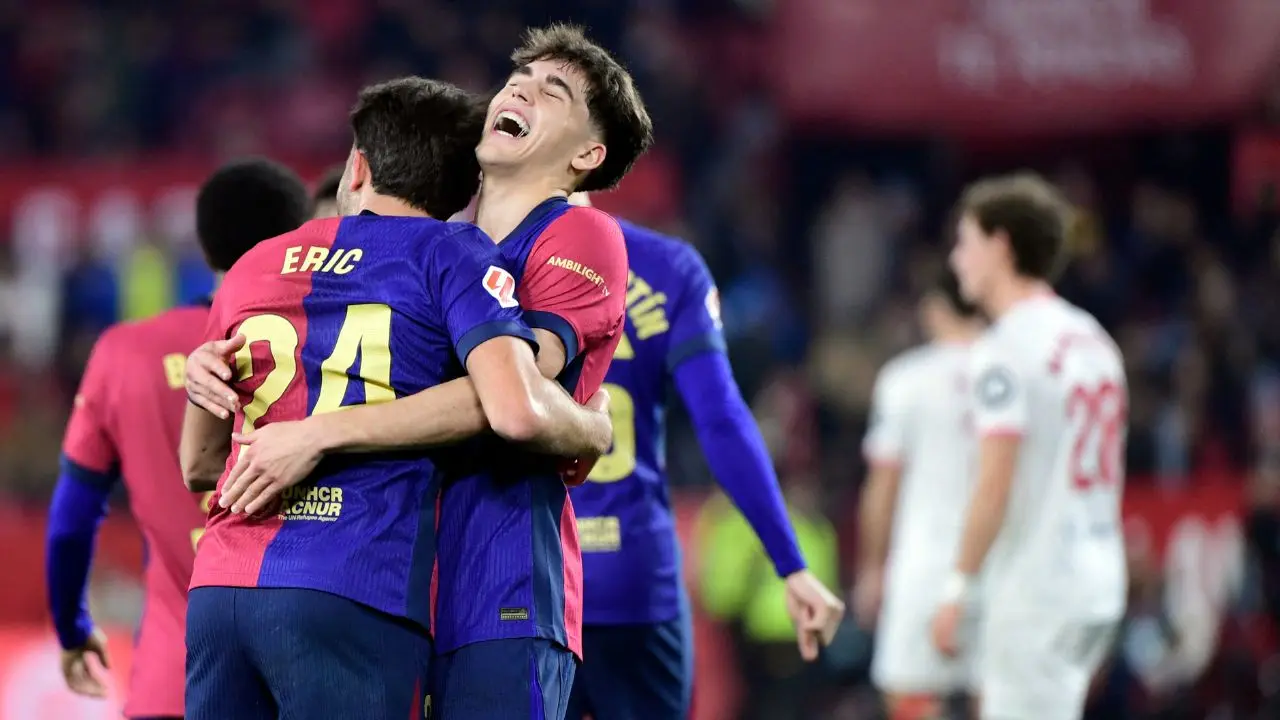 La Liga: 10-man Barcelona rout Sevilla to maintain title charge La Liga: 10-man Barcelona rout Sevilla to maintain title charge