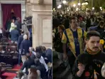 Watch: Brawl breaks out in Argentina parliament amid pensioners protest against President Javier Milei