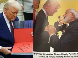 Trump-Modi 'bromance' in focus as US President gifts Indian PM THIS sentimental present