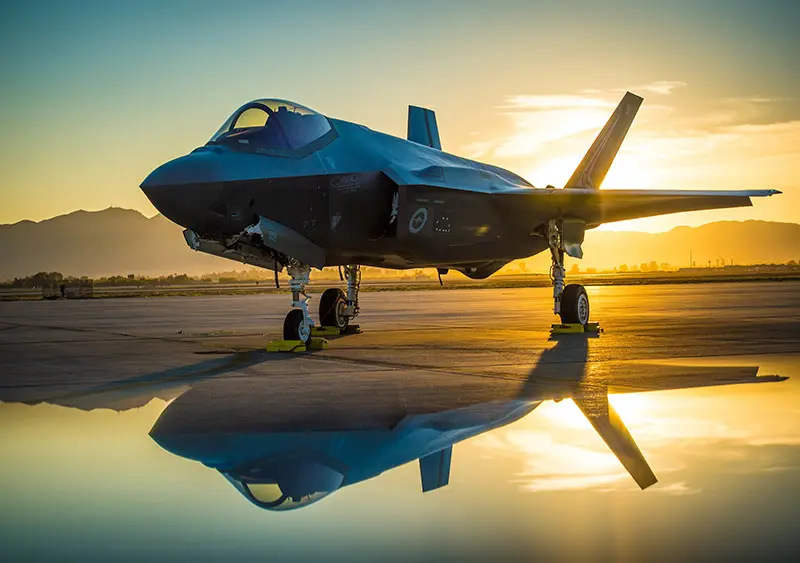 The F-35 Lightning II     