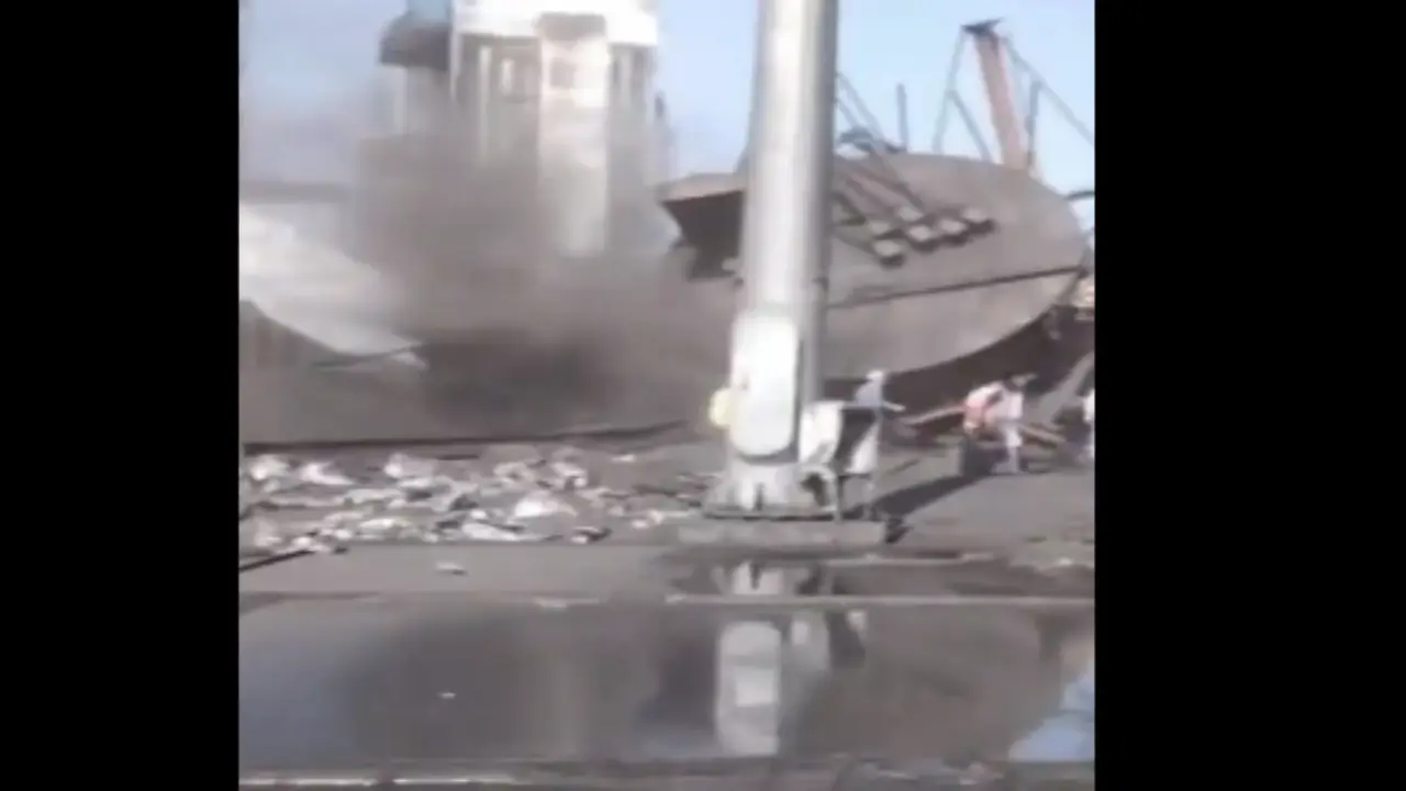 Many labourers trapped in India's Chhattisgarh after structure collapses in iron factory