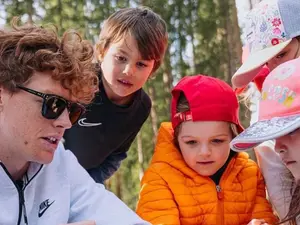 Suspended world number one Jannik Sinner launches foundation supporting children