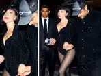 Lady Gaga spotted walking hand-in-hand with fiancé Michael Polansky at SNL afterparty; WATCH