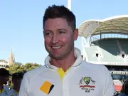Former Baggy Greens captain Michael Clarke inducted into Australia's Hall of Fame