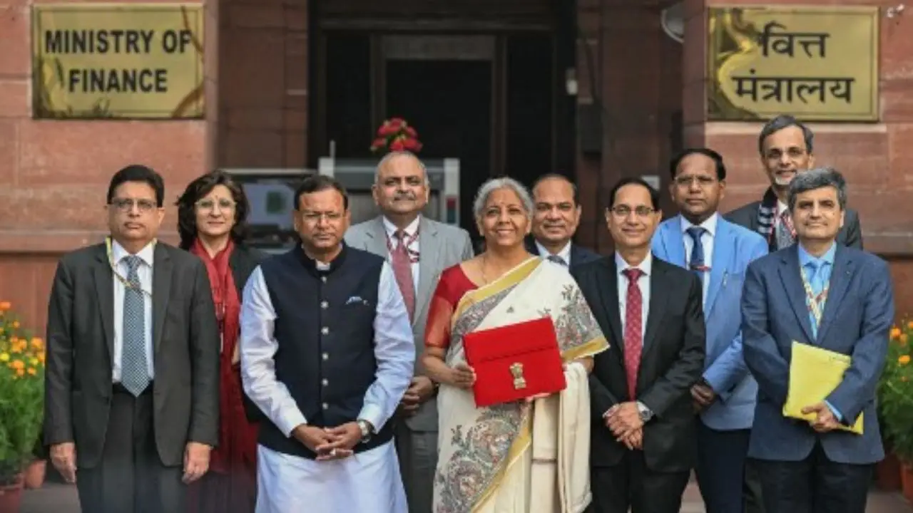 FM Sitharaman commences Budget speech amid protest by Samajwadi Party MPs as opposition stages walkout