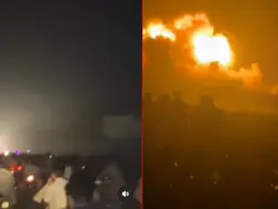 Operation Sindoor video: Fireballs and plumes of smoke as India hits terror bases