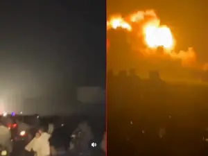 Operation Sindoor video: Fireballs and plumes of smoke as India hits terror bases