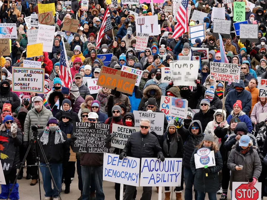 What is 50501 movement? Protesters rally across US against Trump's policies