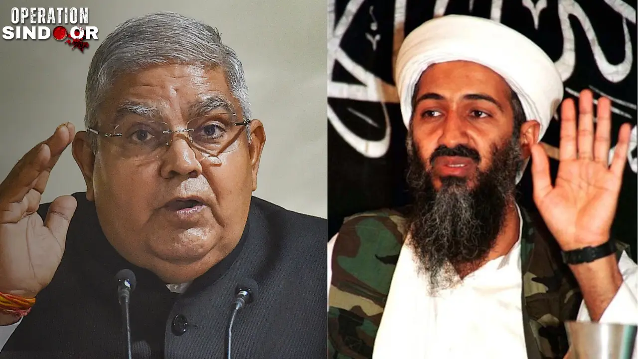 Operation Sindoor and Osama Bin Laden's killing SIMILAR? Indian VP hails 'deepest-ever cross-border strike' on Pak terror sites
