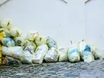 A Canadian shares video of trash-filled snow, and anti-India comments flood his X post