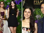 All eyes on Naomika Saran, Simar Bhatia: Akshay Kumar, Twinkle Khanna’s nieces turn heads at Bollywood party