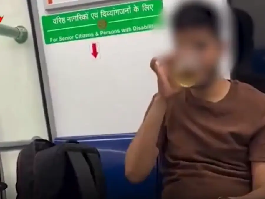 'Eggs and alcohol not breakfast': Delhi Police warn Metro train rule breakers