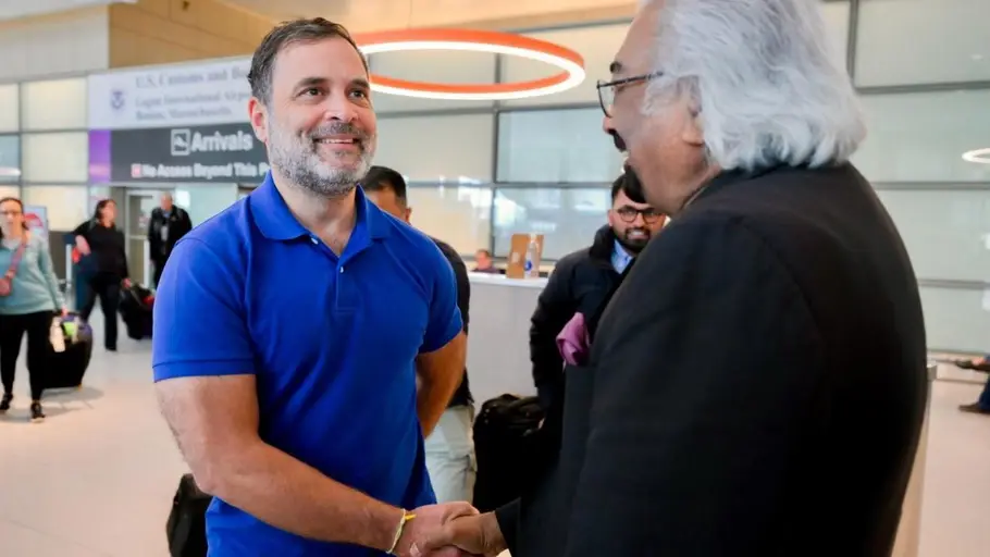 Rahul Gandhi questions EC’s credibility at Boston event, BJP slams him for defaming India