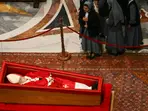 'What a rotten age': Mourners take smiling selfies with Pope Francis' body in casket, triggers outrage