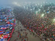 250 people reunited with families on the first day of Maha Kumbh 2025