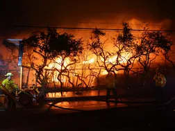 LA wildfires: Amid limited fresh water supply, firefighters using seawater to douse fires