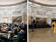 January 6, four years apart: Capitol goes from chaos to calm as Congress certifies Trump win | Photos