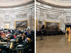 January 6, four years apart: Capitol goes from chaos to calm as Congress certifies Trump win | Photos