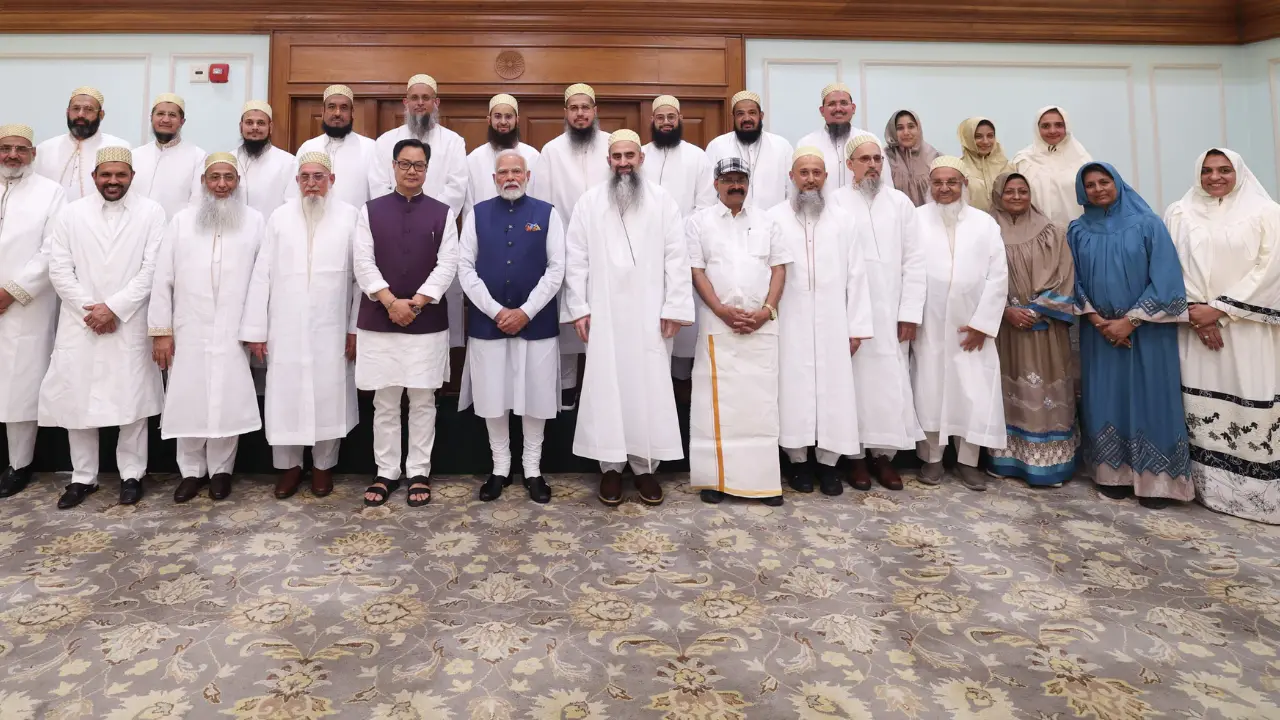 Dawoodi Bohra delegation met Prime Minister Narendra Modi on Thursday 
