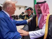 US President Trump arrives in Saudi Arabia on his first trip of second term; MBS welcomes him | Pics here