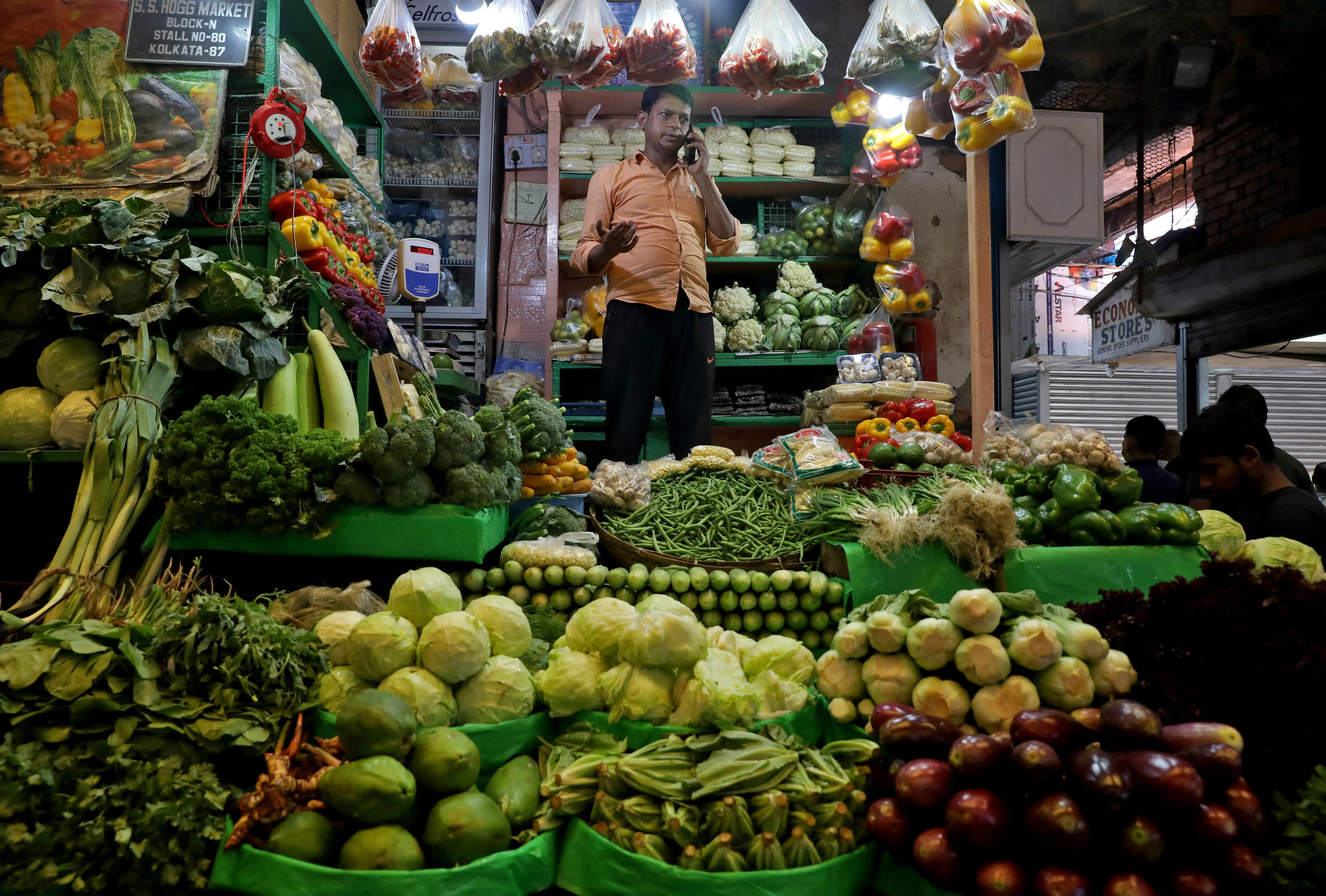 India’s retail inflation hits a 6-year low as food prices cool