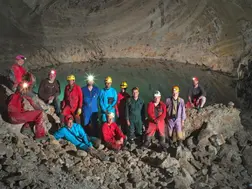 Scientists discover world's largest underground thermal lake in Albania