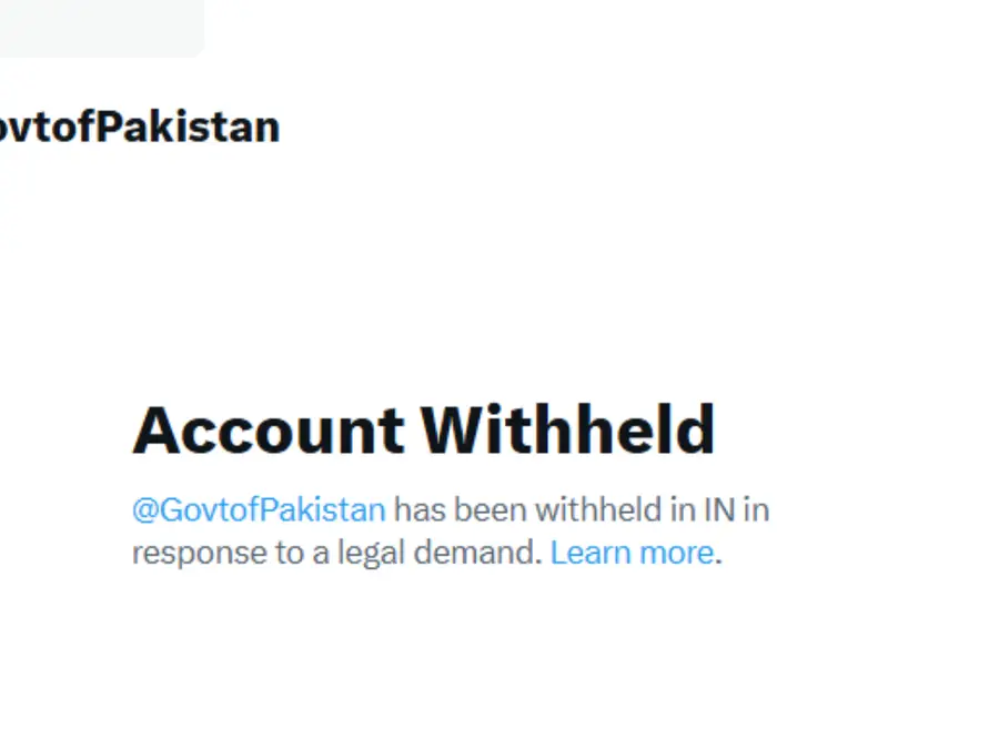 Another BIG move by India: Pakistan govt X account withheld in India amid tensions over Pahalgam terror attack