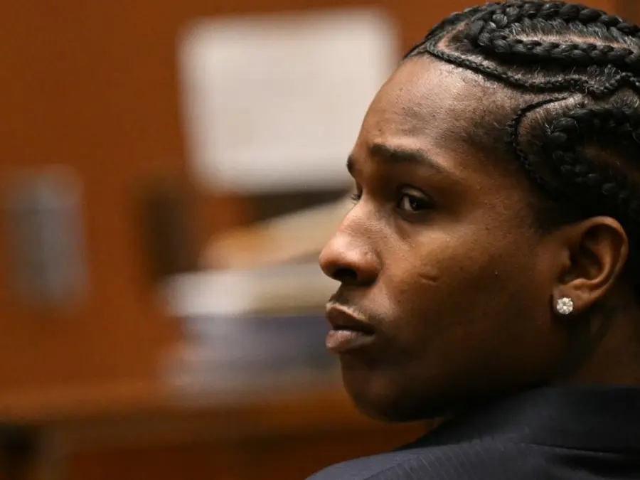 Rapper A$AP Rocky hugs Rihanna, well-wishers as court declares him not guilty in assault trial