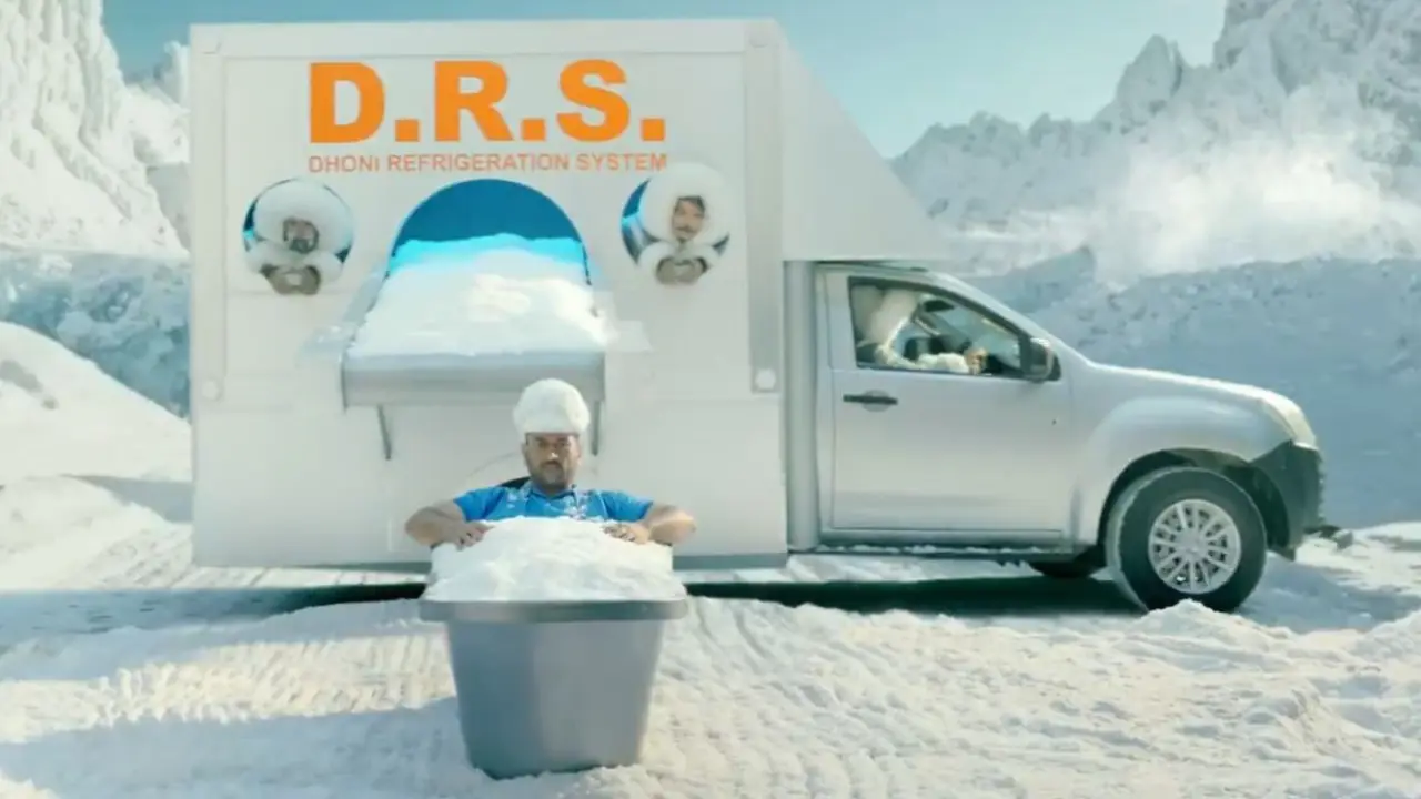 Champions Trophy 2025: WATCH | Dhoni dives into his own quirky 'DRS'